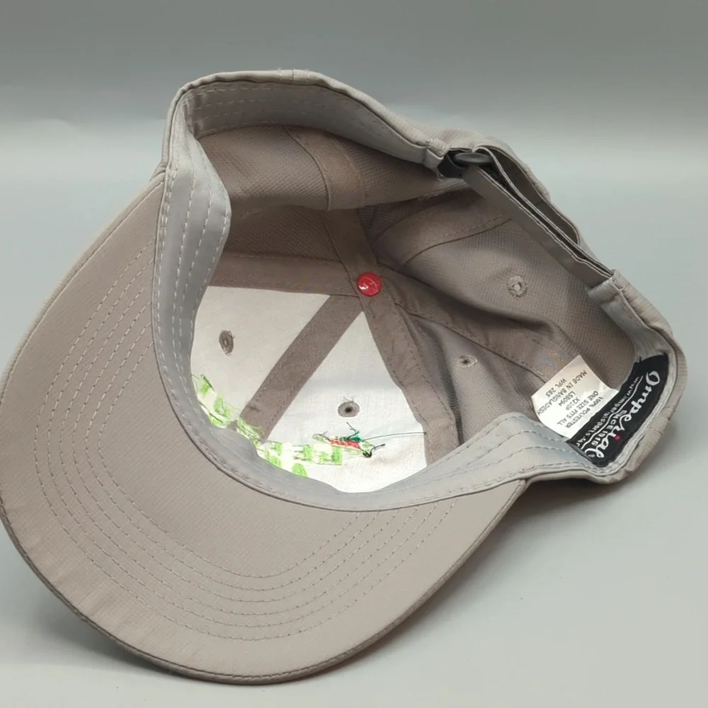Mountain Dew Get Out And Do Strapback Hat Golf Cap Gray Imperial OSFA